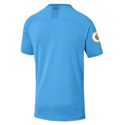 Manchester City Puma 2019/20 Home Authentic Blank Jersey – Light Blue