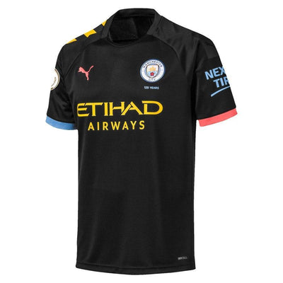 Raheem Sterling Manchester City Puma 2019/20 Away Replica Player Jersey – Black