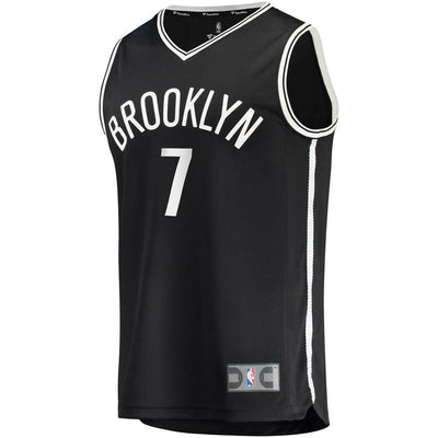 Kevin Durant Brooklyn Nets Black 2019/20 Fast Break Replica Jersey – Icon Edition