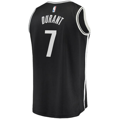 Kevin Durant Brooklyn Nets Black 2019/20 Fast Break Replica Jersey – Icon Edition