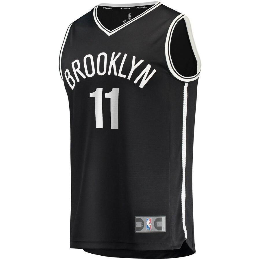 Kyrie Irving Brooklyn Nets Black 2019/20 Fast Break Replica Jersey – Icon Edition