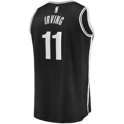 Kyrie Irving Brooklyn Nets Black 2019/20 Fast Break Replica Jersey – Icon Edition