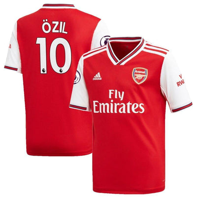 Mesut Özil Arsenal adidas Youth 2019/20 Home Replica Player Jersey – Red
