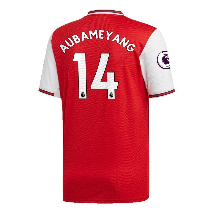 Pierre-Emerick Aubameyang Arsenal adidas 2019/20 Home Replica Player Jersey – Red