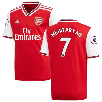 Henrikh Mkhitaryan Arsenal adidas Youth 2019/20 Home Replica Jersey - Red
