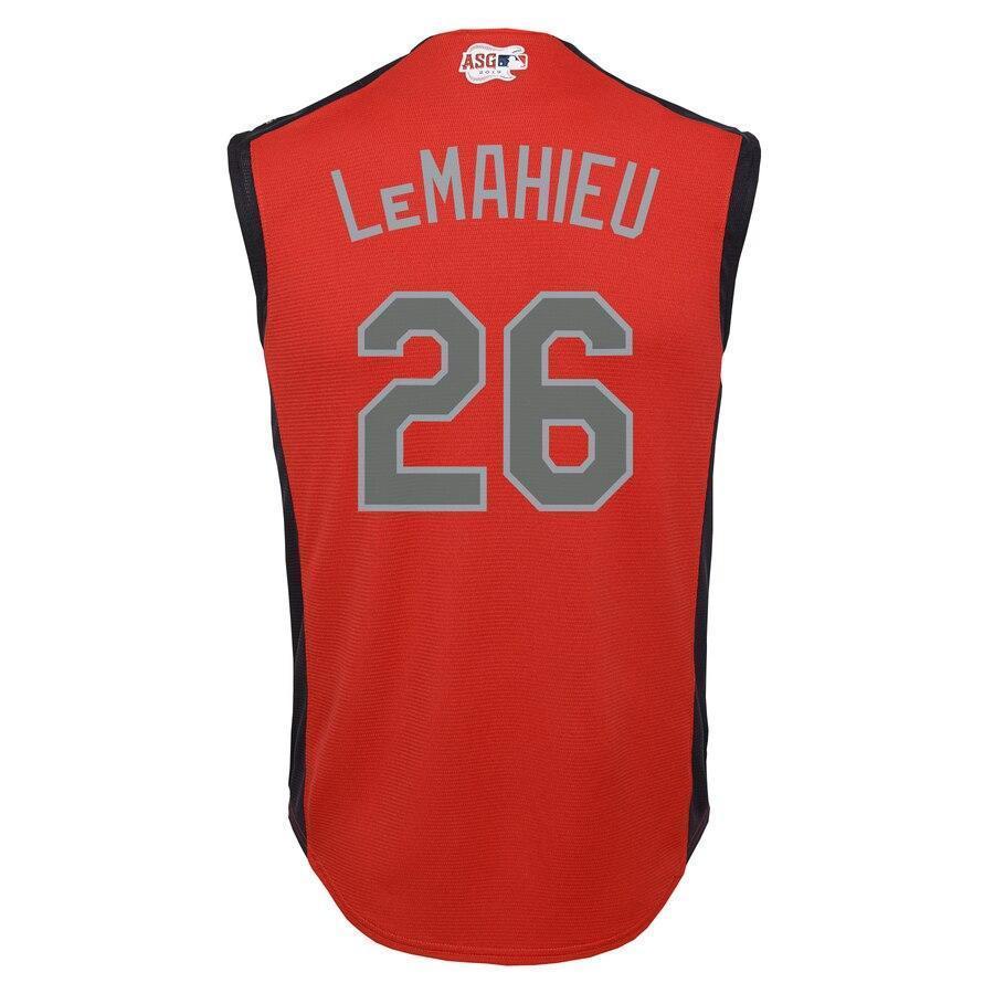 DJ LeMahieu 26 American League Youth Red 2019 MLB All-Star Game Player Jersey