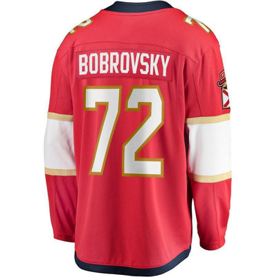 Sergei Bobrovsky Florida Panthers Branded Breakaway Player Jersey – Red