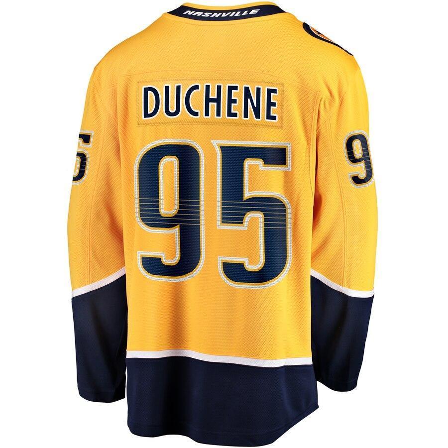 Matt Duchene Nashville Predators  Branded Breakaway Player Jersey – Gold