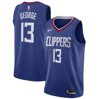 Paul George LA Clippers Blue 2019/20 Swingman Jersey – Icon Edition