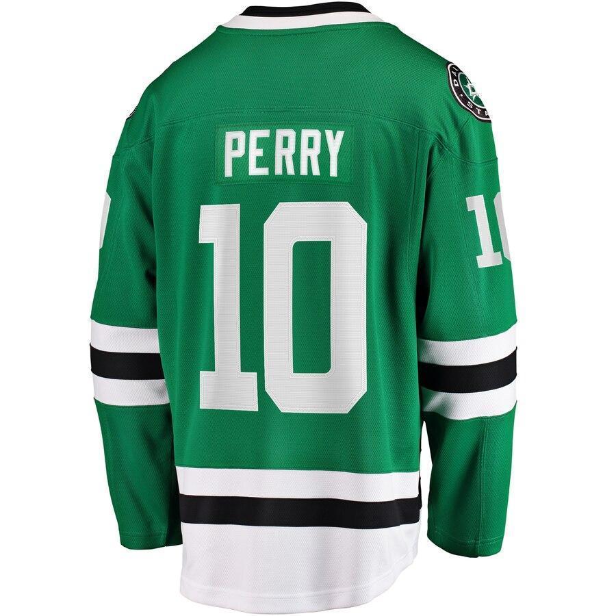 Corey Perry 10 Dallas Stars Kelly Green Breakaway Home Player Jersey