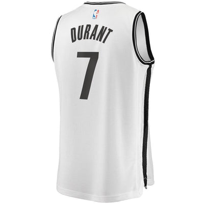 Kevin Durant Brooklyn Nets 2019/20 Fast Break Replica Player Jersey White - Association Edition