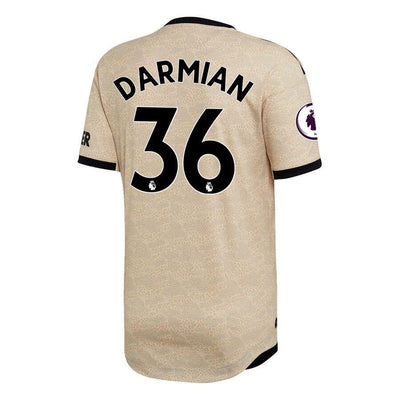 Matteo Darmian Manchester United adidas 2019/20 Away Authentic Player Jersey - Tan