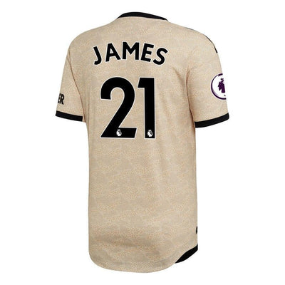 Daniel James Manchester United adidas 2019/20 Away Authentic Player Jersey - Tan
