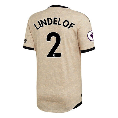 Victor Lindelöf Manchester United adidas 2019/20 Away Authentic Player Jersey - Tan