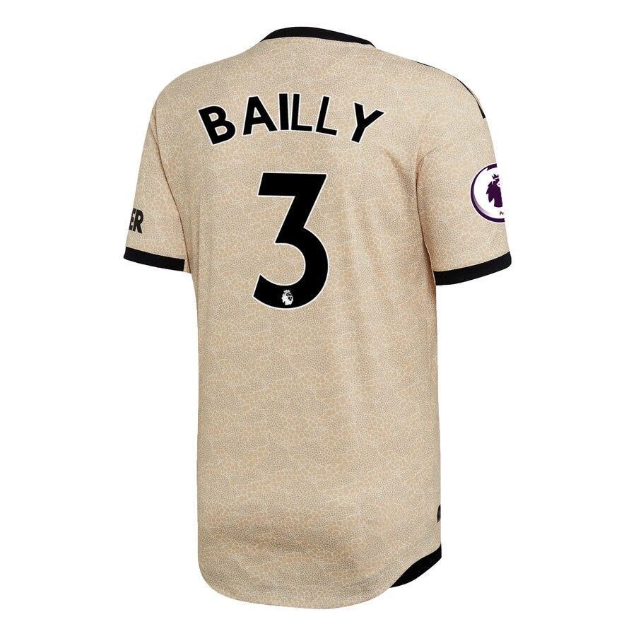 Eric Bailly Manchester United adidas 2019/20 Away Authentic Player Jersey - Tan