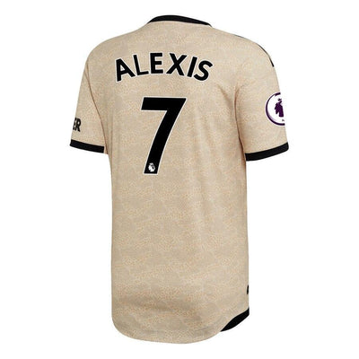 Alexis Sanchez Manchester United adidas 2019/20 Away Authentic Player Jersey - Tan