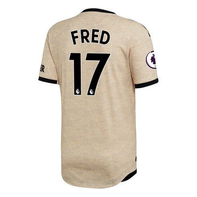 Fred Manchester United adidas 2019/20 Away Authentic Player Jersey - Tan