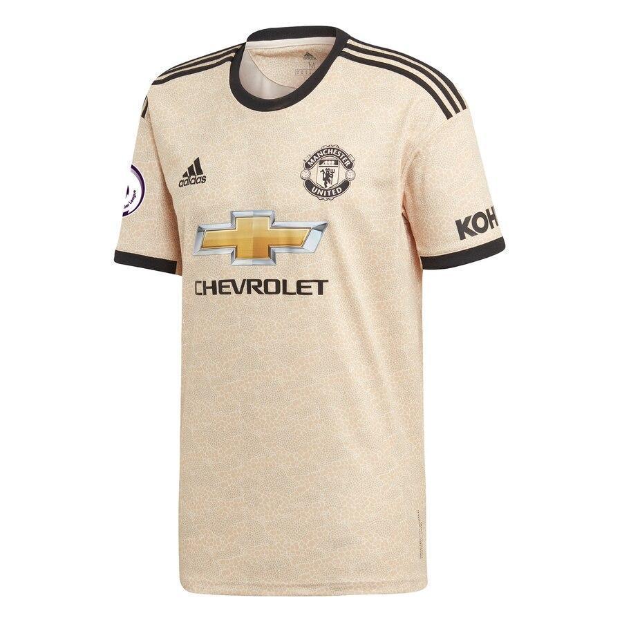 Aaron Wan-Bissaka Manchester United adidas 2019/20 Away Replica Player Jersey - Tan