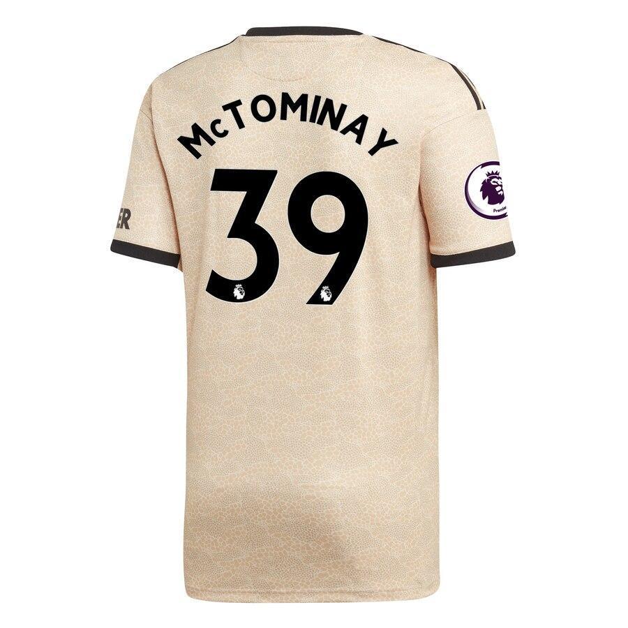 Scott McTominay Manchester United adidas 2019/20 Away Replica Player Jersey - Tan