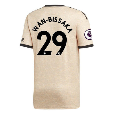 Aaron Wan-Bissaka Manchester United adidas Youth 2019/20 Away Replica Player Jersey - Tan