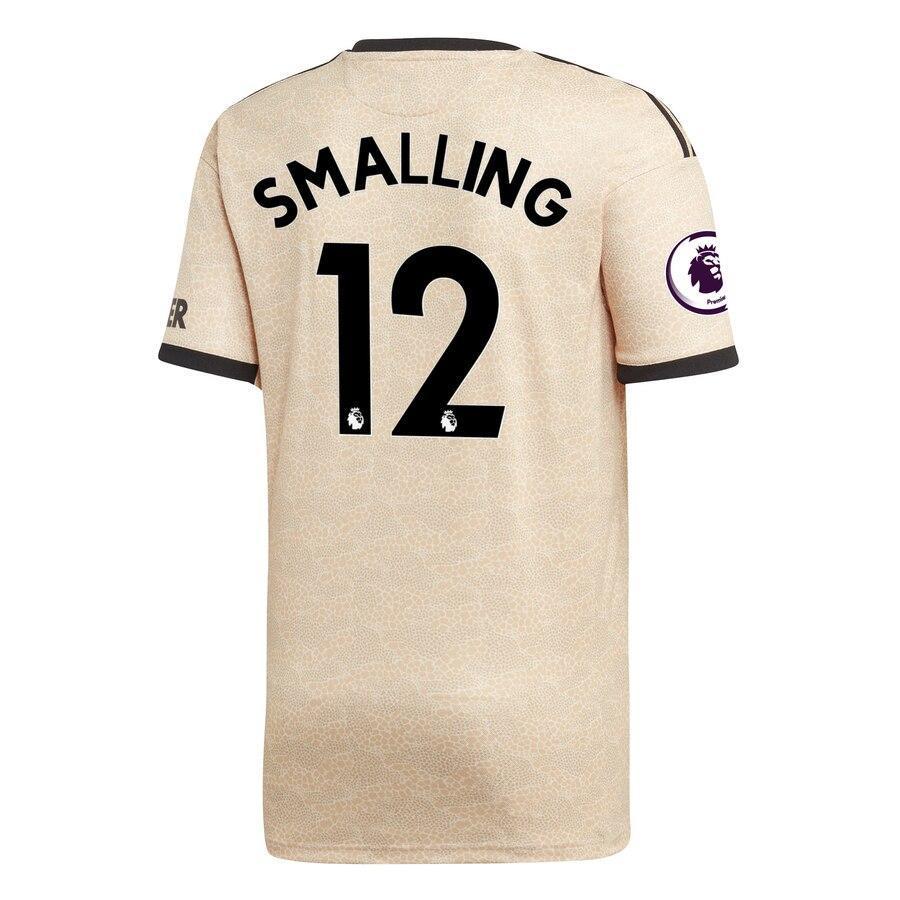 Chris Smalling Manchester United adidas Youth 2019/20 Away Replica Player Jersey - Tan
