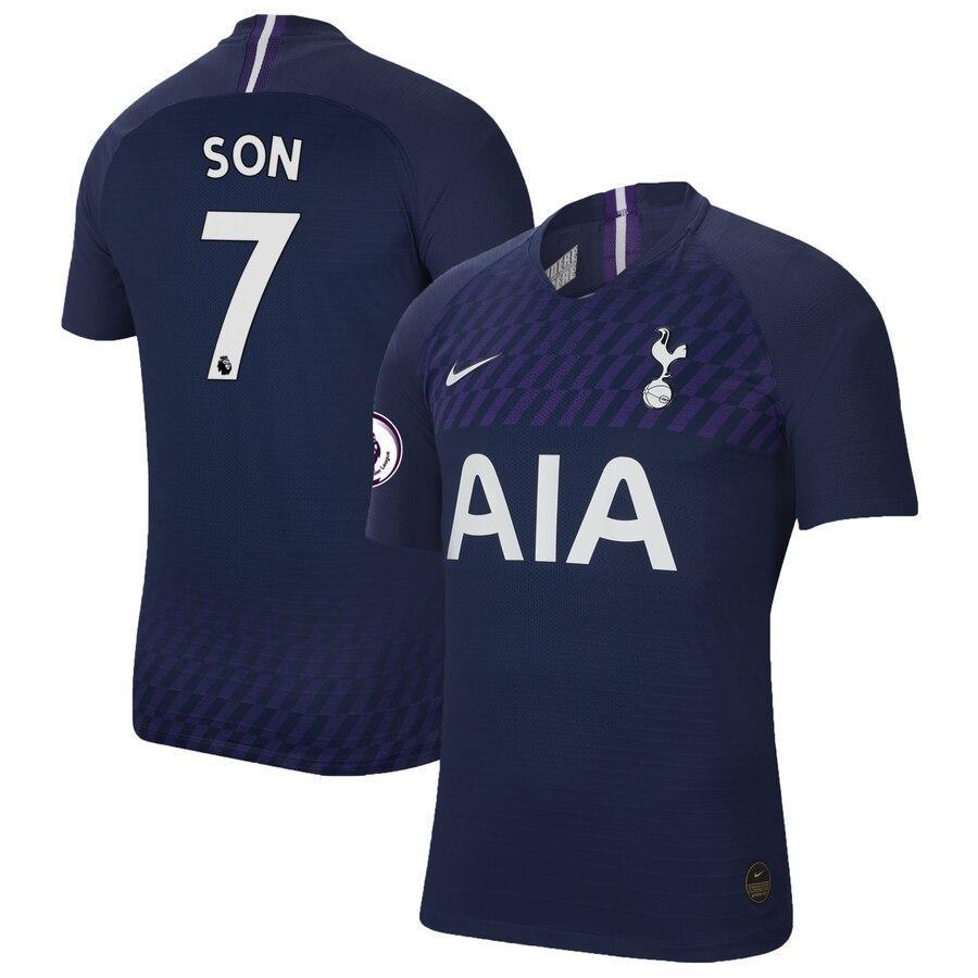 Son Heung-min Tottenham Hotspur Nike 2019/20 Away Authentic Vapor Match Player Jersey – Blue