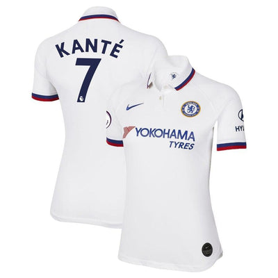 N'Golo Kanté Chelsea Nike Women's 2019/20 Away Replica Breathe Stadium Player Jersey – White