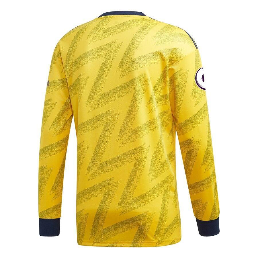 Arsenal adidas 2019/20 Away Replica Long Sleeve Jersey – Yellow