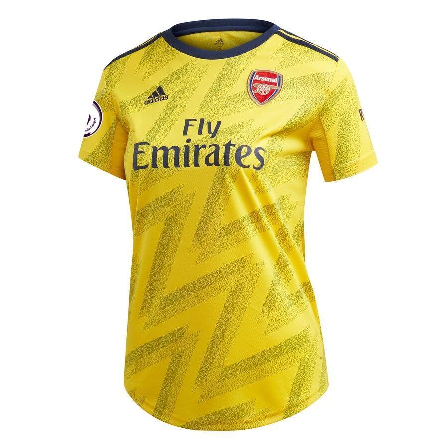 Arsenal adidas Women's 2019/20 Away Replica Jersey – Yellow