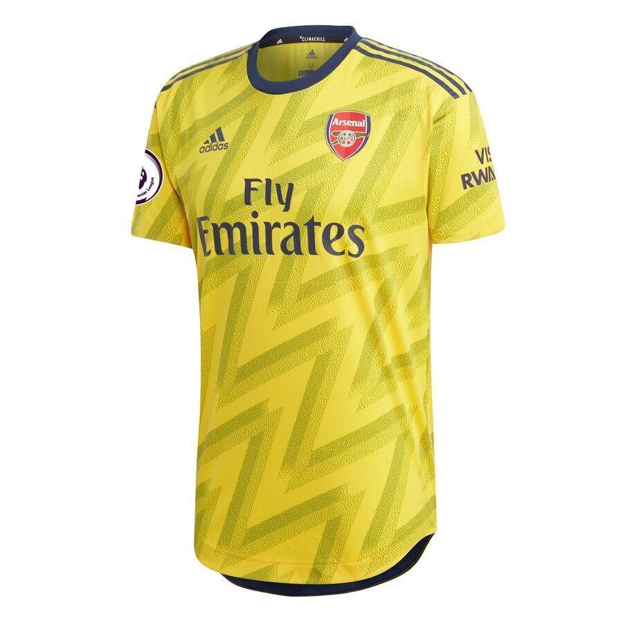 Mesut Özil Arsenal adidas 2019/20 Away Authentic Player Jersey – Yellow