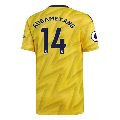 Pierre-Emerick Aubameyang Arsenal adidas 2019/20 Away Replica Player Jersey – Yellow