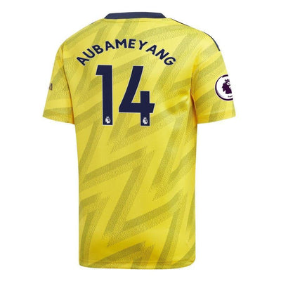 Pierre-Emerick Aubameyang Arsenal adidas Youth 2019/20 Away Replica Player Jersey – Yellow