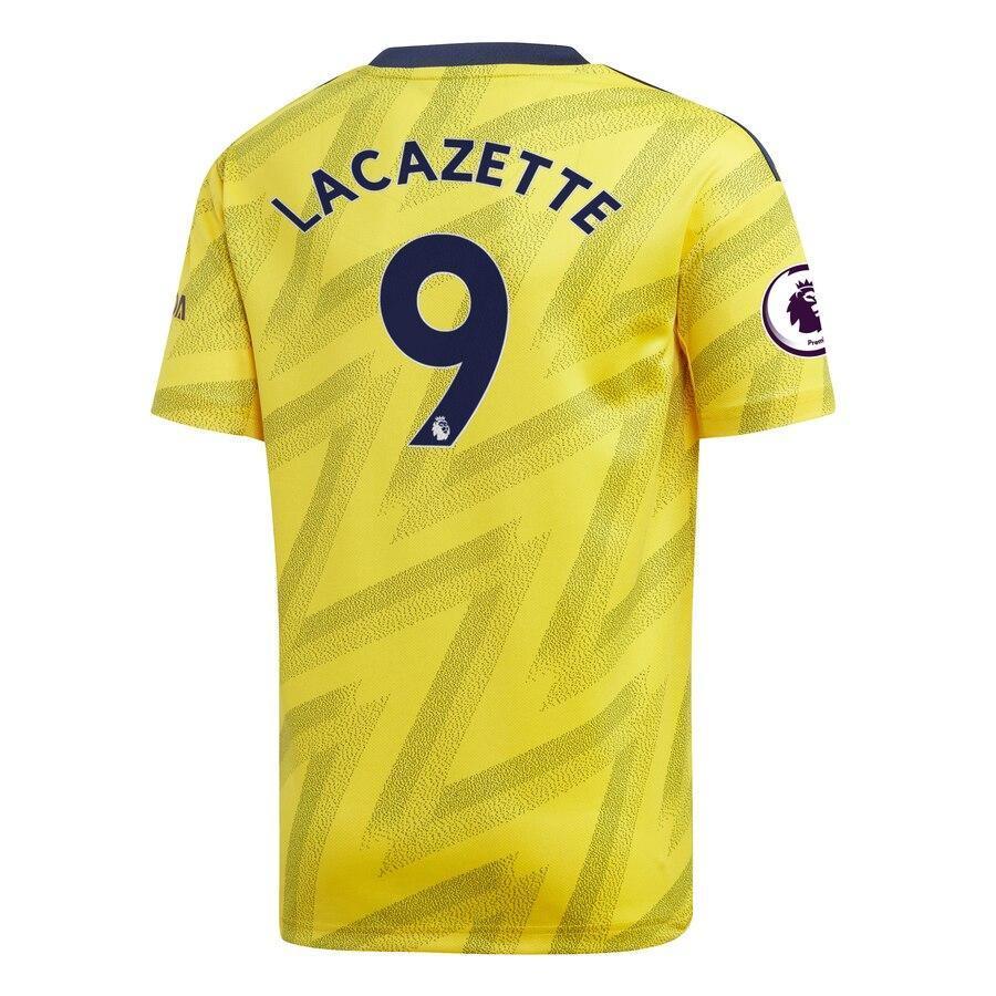 Alexandre Lacazette Arsenal adidas Youth 2019/20 Away Replica Player Jersey – Yellow