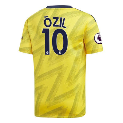 Mesut Özil Arsenal adidas Youth 2019/20 Away Replica Player Jersey – Yellow