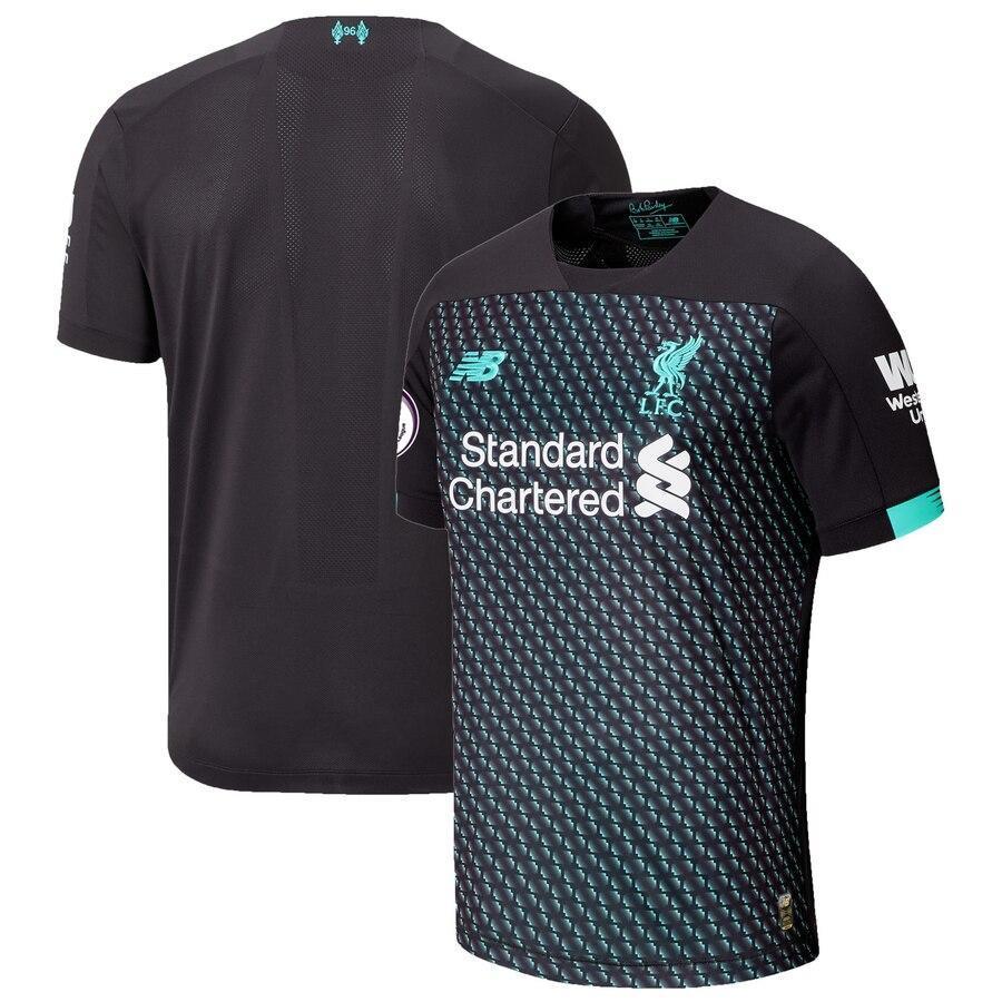 Liverpool New Balance 2019/20 Third Authentic Jersey - Black