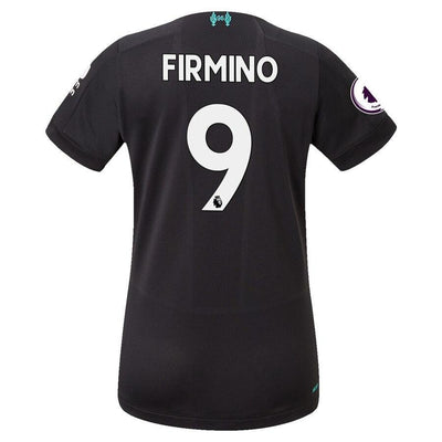 Roberto Firmino Liverpool New Balance Women's 2019/20 Third Replica Player Jersey - Black