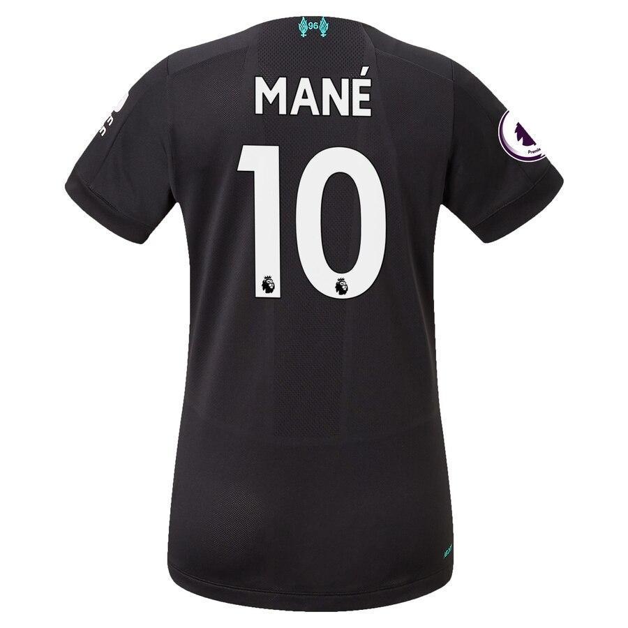 Sadio Mané Liverpool New Balance Women's 2019/20 Third Replica Player Jersey - Black