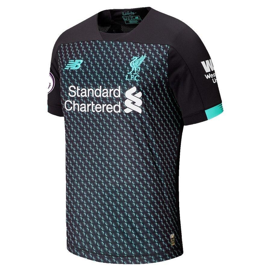 Sadio Mané Liverpool New Balance Youth 2019/20 Third Replica Player Jersey - Black