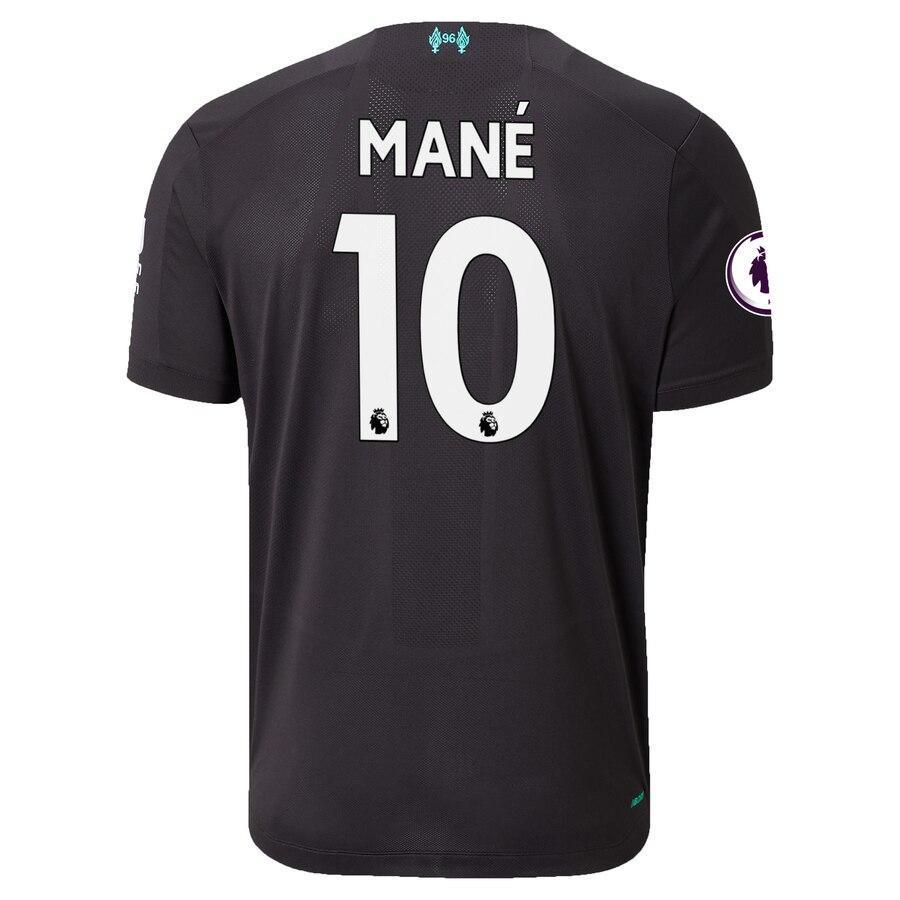 Sadio Mané Liverpool New Balance Youth 2019/20 Third Replica Player Jersey - Black