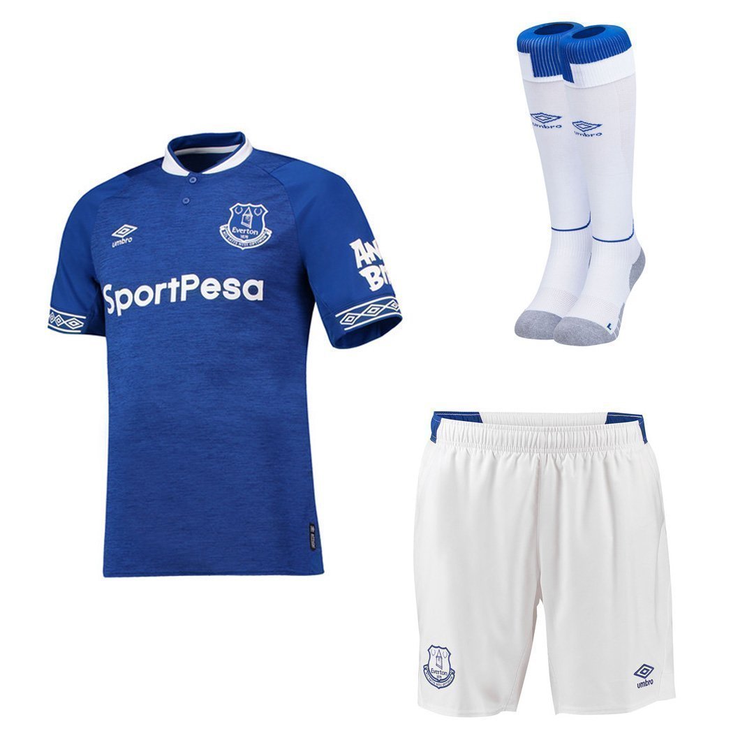Everton Home Football Kit 2018/19
