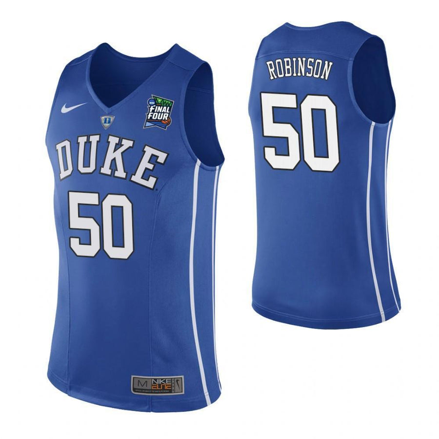 Justin Robinson Duke Blue Devils 2019 Final Four Basketball Jersey - Blue