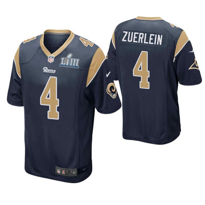 Greg Zuerlein Los Angeles Rams Super Bowl LIII Game Jersey