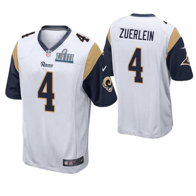 Greg Zuerlein Los Angeles Rams Super Bowl LIII Game Jersey