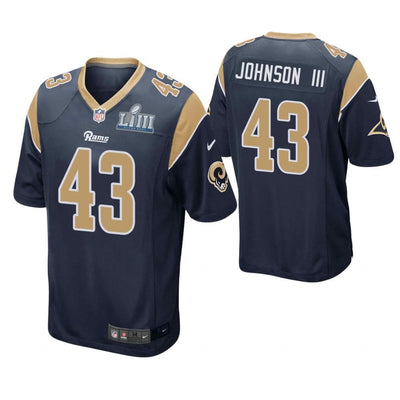 John Johnson Los Angeles Rams Super Bowl LIII Game Jersey