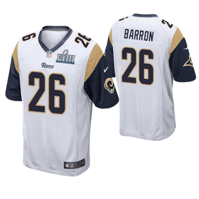 Mark Barron Los Angeles Rams Super Bowl LIII Game Jersey