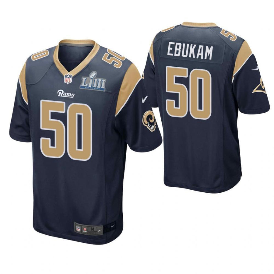 Samson Ebukam Los Angeles Rams Super Bowl LIII Game Jersey