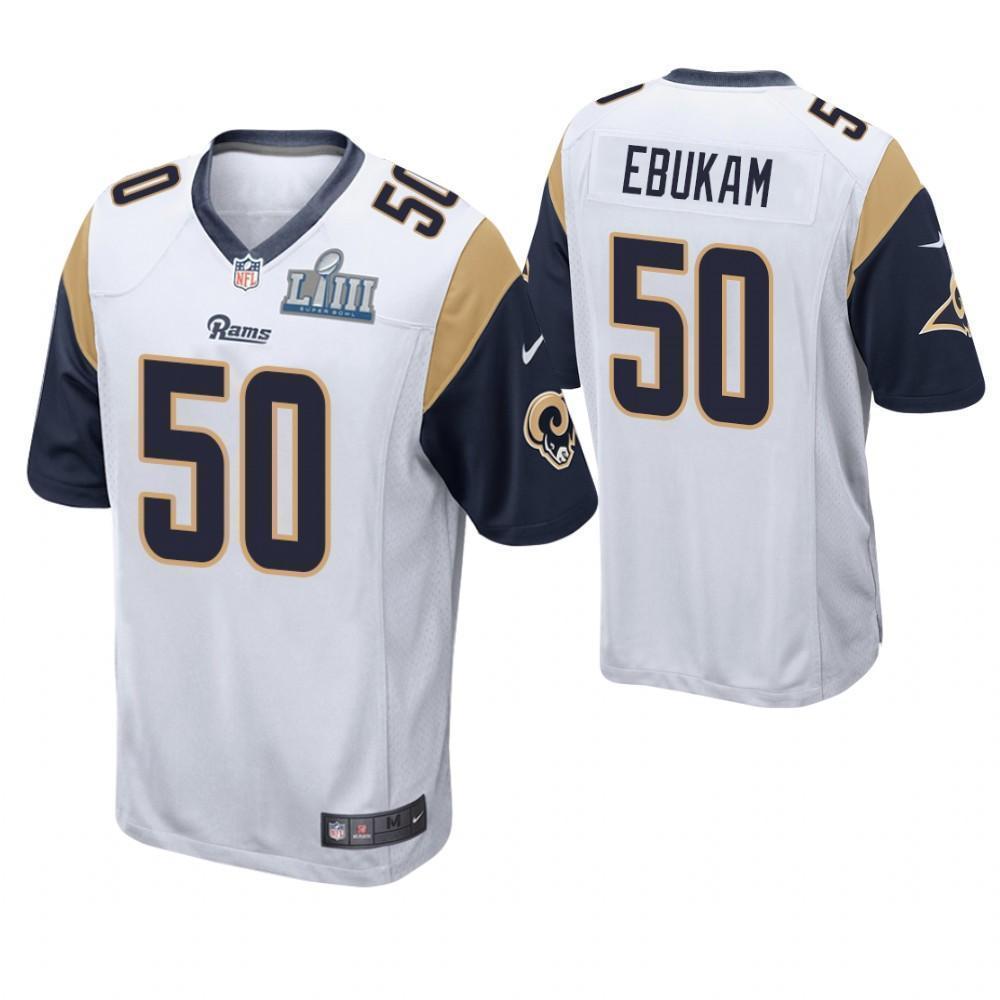Samson Ebukam Los Angeles Rams Super Bowl LIII Game Jersey