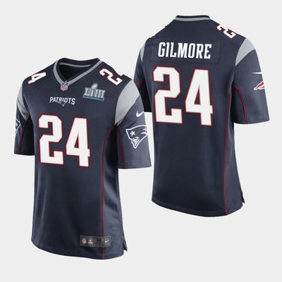 Stephon Gilmore New England Patriots Super Bowl LIII Game Jersey