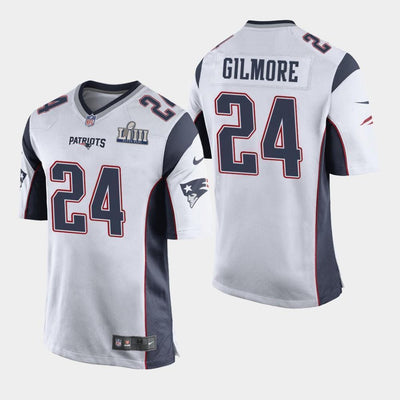 Stephon Gilmore New England Patriots Super Bowl LIII Game Jersey