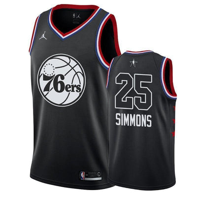 Philadelphia 76ers #25 Ben Simmons 2019 ALL STAR Swingman Jersey